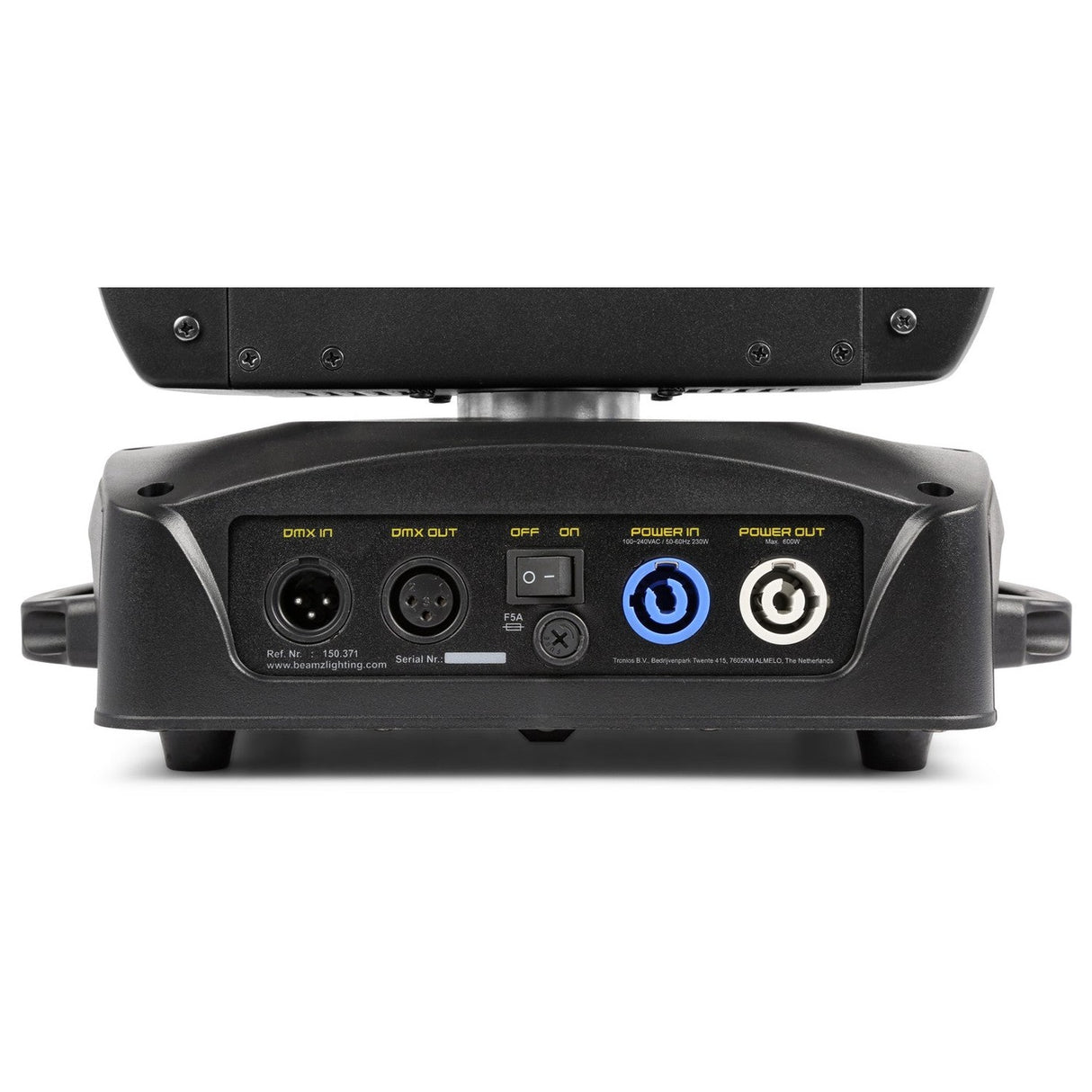 BeamZ GNITE180S LED Spot Moving Head Set van 2 in Flightcase