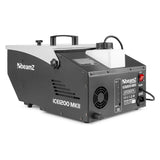 beamZ ICE1200 MKII IJs-Rookmachine 1200W met Laaghangende Rook en 1.3L Tank