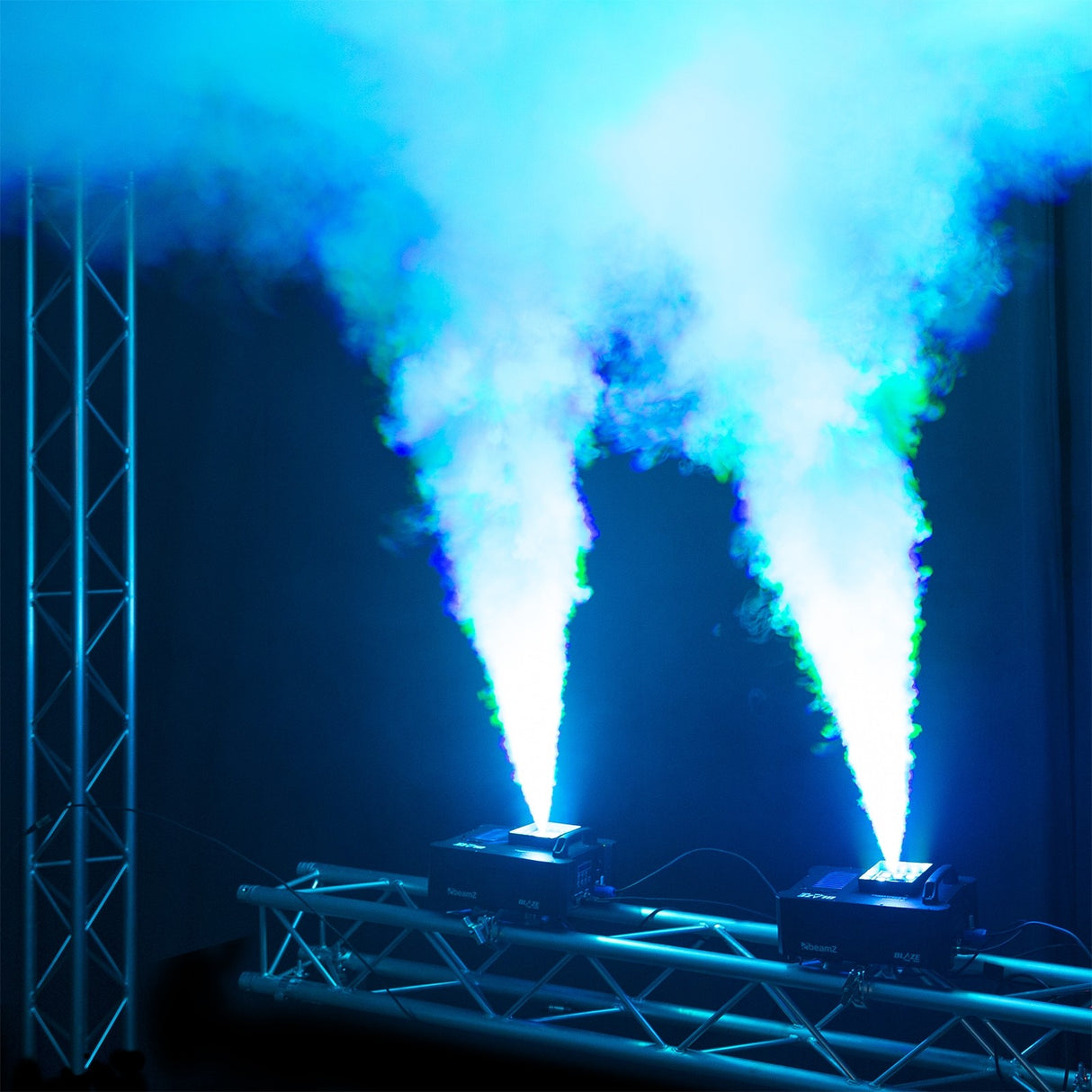 beamZ Blaze 800 Rookmachine met RGBA LED’s – 800W, DMX & LCD-bediening
