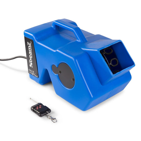 beamZ B1000 Bubbelmachine met Krachtige Ventilator en Draadloze Afstandsbediening – 1.5L Tank