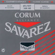 Savarez 500-AR snaren set classic, KF composite fiber, silverwound Corum basses, normal tension