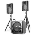 VONYX VX800BT 2.1 Actieve Speakerset 800W met 12 inch Subwoofer, Bluetooth en USB/SD MP3 Speler