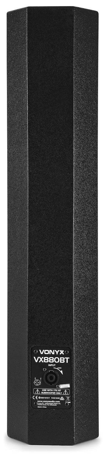 VONYX VX880BT 1000W 2.1 Actieve Speakerset met 15 inch Subwoofer, Bluetooth en Kolomspeakers