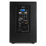 VONYX VX922 Compact 2.2 Line Array Set 1600W met Dubbele 12 inch Subwoofers, DSP en Bluetooth 5.0
