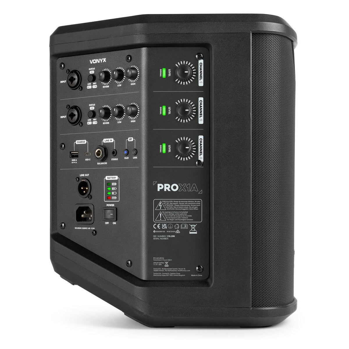 Vonyx PRO X1A All-in-one accu speaker