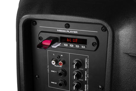 VONYX VPS082A 400W Actieve Speakerset met Bluetooth, USB/SD en 8 inch Woofers