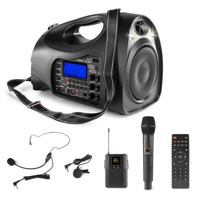 Vonyx ST016 Draadloos persoonlijk PA systeem UHF Combi