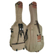Boston CB-534 contrabashoes 3/4, beige-bruin, 23mm gevoerd, deluxe model, 2 riemen, diverse accessoire vakken