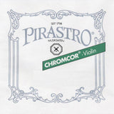 Pirastro P319380 violin string D-3 1/16+1/32 , medium, steel core, chrome steel