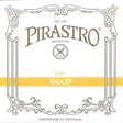 Pirastro P235200 cello string D-2 gut core, aluminum