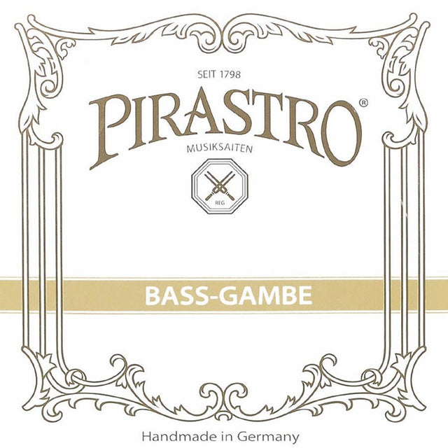 Pirastro P257520 bass tenor -gamba string G-5 24 1/2 , gut core, silver-plated