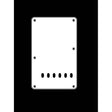 Boston BP-313-W back plate, string spacing 11,2mm, 3 ply, standard Stallion, 86x138mm, white
