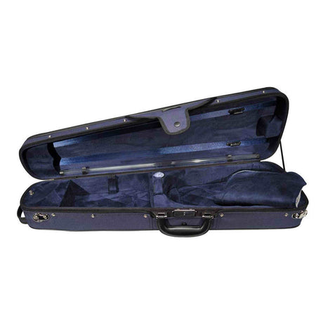 Leonardo VC-1412-UU Student Series vioolkoffer gevormd 1/2 blauw