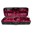 Leonardo VAC-47-BR Pro Series altvioolkoffer oblong verstelbaar zwart rood