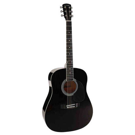 Nashville GSD-60-BK Dreadnought Akoestische Gitaar Zwart