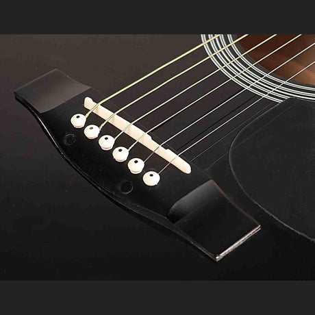 Nashville GSD-60-BK Dreadnought Akoestische Gitaar Zwart