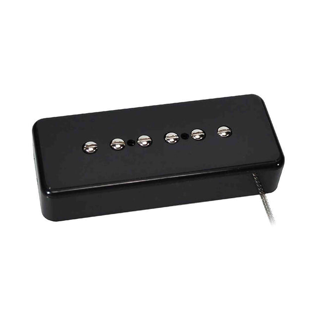 Boston VSB-46-NBK Single Coil Pickup - Alnico 5 bar-magneet, gevlochten afgeschermde bedrading, gewaxte enamel draad