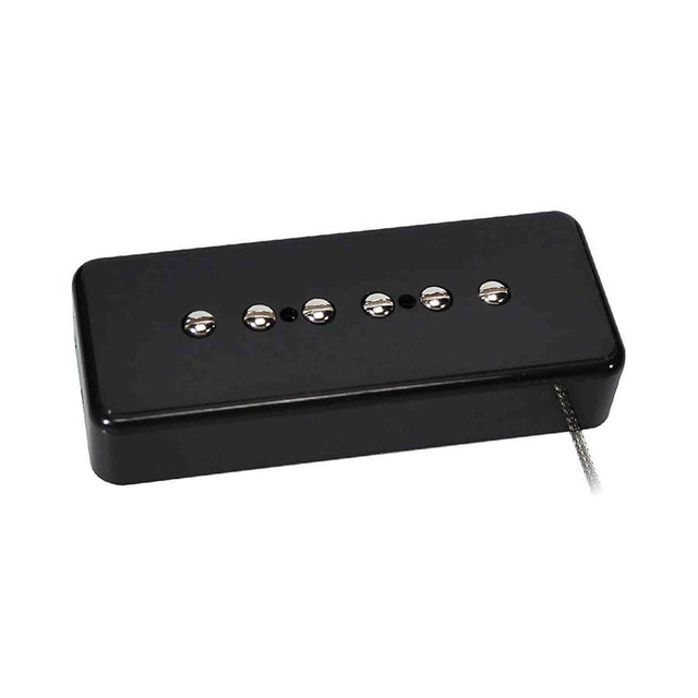 Boston VSB-46-BBK Single Coil Pickup - Alnico 5 bar-magneet, gevlochten afgeschermde bedrading, gewaxte enamel draad
