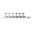 Wilkinson 162-NL-4S2M Stemmechanieken voor gitaar, met EZ LOK and staggered post height, 6x links, nikkel