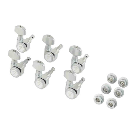 Fender 0990818000 Stemmechanieken, Schaller locking strat/tele, mounting materials included, brushed
