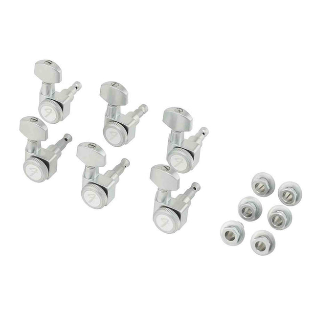 Fender 0990818000 Stemmechanieken, Schaller locking strat/tele, mounting materials included, brushed