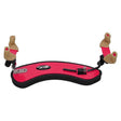 Wolf SR-24-PIN shoulder rest for violin, forte secondo, glittering pink, fits 1/2-1/4