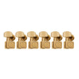Fender 0990820200 Stemmechanieken, American Standard, 2 guide pins, set of 6, goud