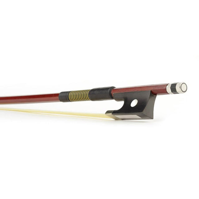 ELS BV-10/14 strijkstok viool, 1/4, brazielhout, achthoekige stok, ebben slof, enkel oog, balein imitatie