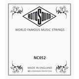 Rotosound NC052 .052 snaar for elektrisch guitar, nickel wound