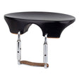 ELS CR-FL-34 violin chinrest 'Flesh'-model, 3/4, ebony