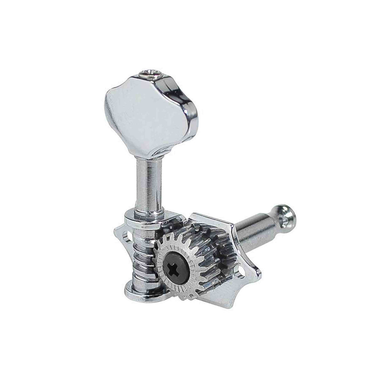 Wilkinson WJ-28N/CR Stemmechanieken voor gitaar, open geared, 3x links + 3x rechts, chroom, ratio 1:19