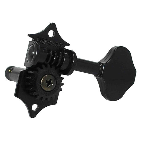 Wilkinson WJ-28N/BK Stemmechanieken voor gitaar, open geared, 3x links + 3x rechts, zwart, ratio 1:19