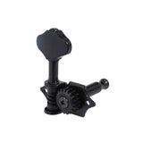 Wilkinson WJ-28N/BK Stemmechanieken voor gitaar, open geared, 3x links + 3x rechts, zwart, ratio 1:19