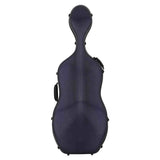 Leonardo CC-644-BU Student Series cellokoffer 4/4 PVC sandwich 4,5 kg geborsteld blauw