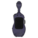 Leonardo CC-644-BU Student Series cellokoffer 4/4 PVC sandwich 4,5 kg geborsteld blauw
