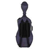 Leonardo CC-644-BU Student Series cellokoffer 4/4 PVC sandwich 4,5 kg geborsteld blauw