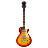 SX EF3D-CS elektrische gitaar – LP Standard stijl, 2 humbuckers, mahonie/esdoorn, Cherry Sunburst