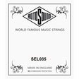 Rotosound SEL035 .035 snaar for elektrisch bass, stainless steel roundwound, extra long