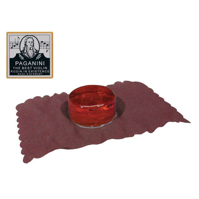 Geipel ROV-070 rosin for violin, clear, round, small, in cloth