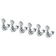 Schaller 5602200150 Stemmechanieken 6L met small metal pegs, staggered locking shaft, chroom