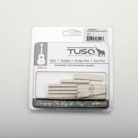 Graph Tech LC-6116-10 10-pack slotted akkoestische gitaarkammen