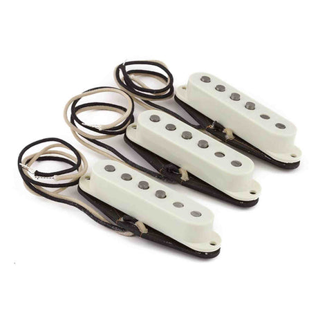 Fender 0992236000 Pure Vintage '59 Strat Pickup Set - vintage white