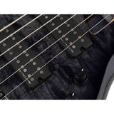 Sire M7+ A6/TBK Marcus Miller 6-snarige basgitaar, swamp ash met flame maple top, 35 inch, Heritage-3 preamp, Transparent Black