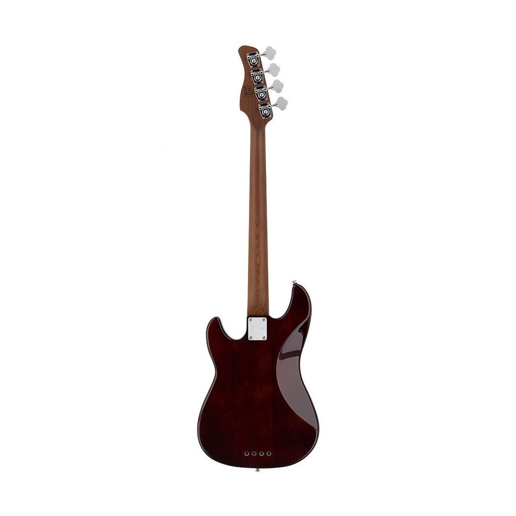 Sire P5 A4/TS Marcus Miller basgitaar 4-snarige passieve P-stijl bas in Tobacco Sunburst