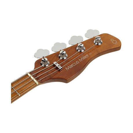 Sire D5 A4/TS Marcus Miller basgitaar 4 snarig passief elzen tobacco sunburst