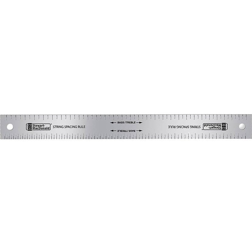 StewMac SM0673 Snaarverdelingsliniaal RVS