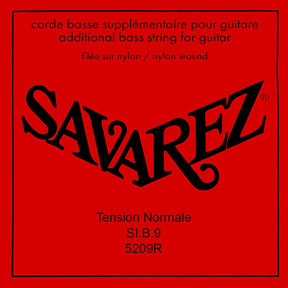 Savarez 5209-R B-9 snaar, rectified nylon, additional snaar for classic guitars