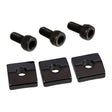 Allparts BP0116003 nut blocks, 3pcs, black