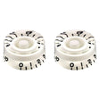 Allparts PK0130025 Snelknoppen Wit - Set van 2