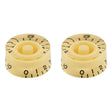 De Allparts PK0130028 Crème Speed Knoppen - Set van 2